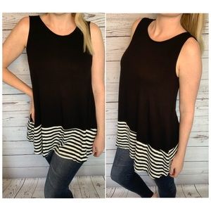 Striped Tunic Tank